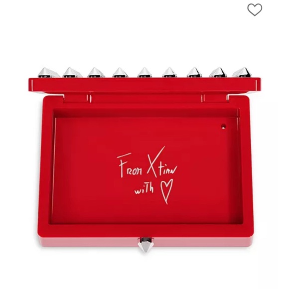 Christian Louboutin Red Abracadabra La Palette Refillable Case - NIB - Picture 3 of 5